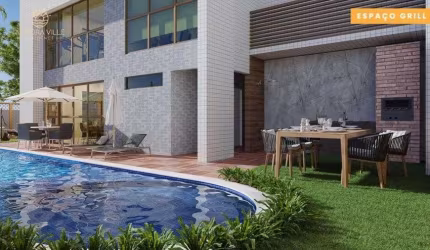 MD - Aurora Ville - Lançamento em Candeias, apartamento 2 quartos com varanda gourmet