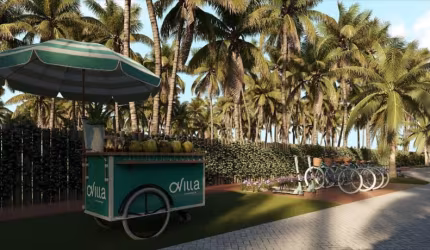Apartamento com 1 quarto à venda na Avenida José Bezerra, 1, Praia Dos Carneiros, Tamandaré, 25 m2 por R$ 330.000