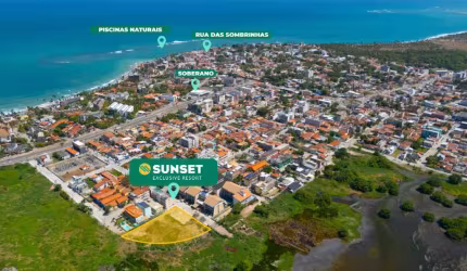 Sunset Exclusive Residence - Maior Home Resort de Porto de Galinhas - Oportunidade para investir - Lazer completo - Rooftop vista do por do sol