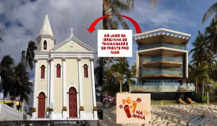 Studio Portal dos Mares 25 m² com 1 quarto em TAMANDARE -  Ao lado da Igreja de São Pedro