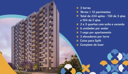 Candeias Life Clube | 3 quartos | Lançamento I Em Candeias I