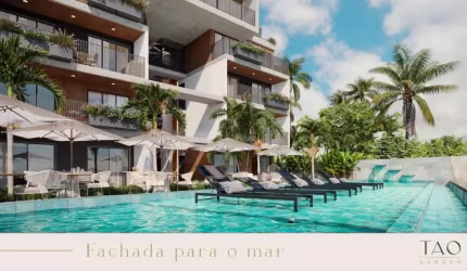 Tao Garden - Oportunidade Única no Centro de Tamandaré - Studio com 21m²