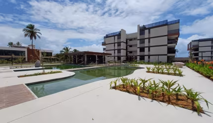 Excelente rooftop de 1 quarto e piscina privativa localizado na beira mar de Muro Alto
