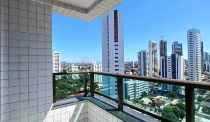 Solar Di Cavalcanti| Excelente apartamento com 50,58m² de área útil, localizado no bairro da Madalena