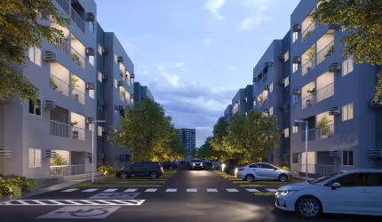 APARTAMENTO COM 02 QUARTOS EM CANDEIAS-JABOATÃO-PE