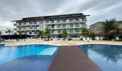 Duplex em Porto de Galinhas com varanda gourmet e lazer completo