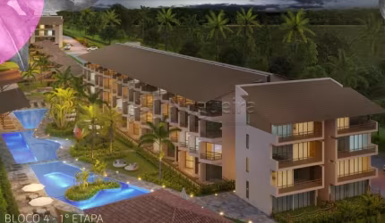 TM- Apartamento stúdio Carneiros Atlântico Flats & Resort