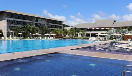 Vendo belo Flat no Beach Class Eco Life em Muro Alto