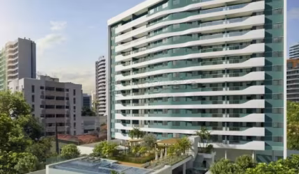 O Allegro possui 126,39m², 4 quartos sendo 2 suíte, varanda gourmet e 2 vagas na garagem.