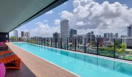 Apartamento com 1 quarto à venda na Rua General Joaquim Inácio, 160, Ilha do Leite, Recife, 21 m2 por R$ 340.000
