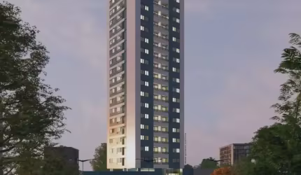 Edf. Adaucto José de Melo | Apartamento 2 quartos (1 suíte) 48m² | Varanda