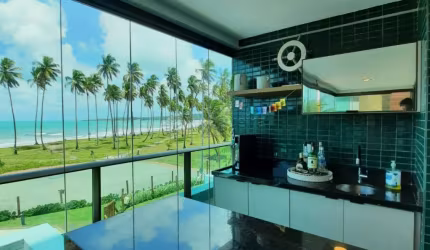 Acqua Marine no Paiva com 4 quartos/4 suítes/171M²/Pé na Areia / (81)9 8597-7833