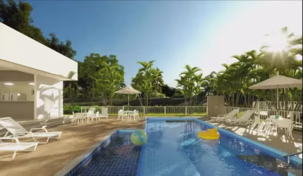 Apartamento SEM ENTRADA no Curado 3 | 2 quartos | Varanda | Piscina | Campo de Futebol