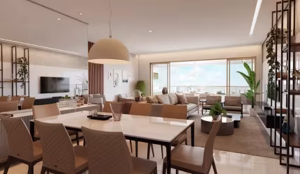 Edf Aurora Casa Forte, 4 quartos, 2 suítes, novo