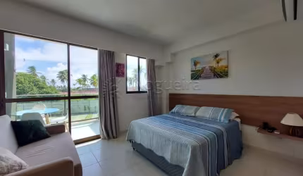 Apartamento com 1 quarto à venda na Avenida Portuaria, 1, Porto de Galinhas, Ipojuca, 28 m2 por R$ 440.000