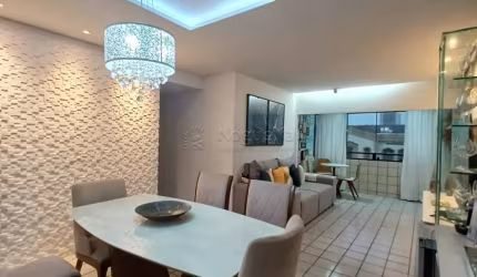 Excelente apartamento com 88,20m² de área privativa, localizado no bairro de Candeias.