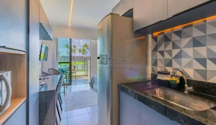 Apartamento com 1 quarto à venda na Avenida Portuaria, 1, Praia de Muro Alto, Ipojuca, 28 m2 por R$ 450.000