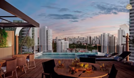 Flat com 1 quarto à venda na Rua Real da Torre, 1130, Torre, Recife, 27 m2 por R$ 310.000