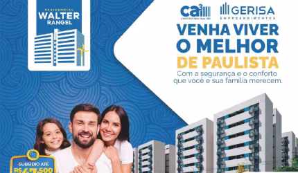 APARTAMENTO COM 02 QUARTOS COM VARANDA-