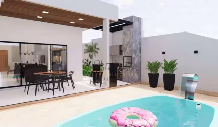 Casa com 3 dormitórios à venda, 210 m² por R$ 1.200.000 - Porto Real Varginha - Varginha/MG