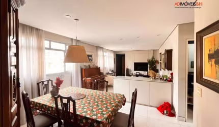 Apartamento com área de 160m², 04 quartos, 02 suítes, 03 vagas de garagem, prédio com lazer, bairro Santo Agostinho