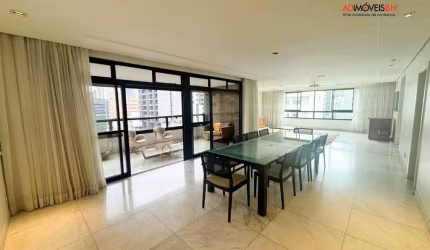 Apartamento alto luxo com área de 256m², 04 quartos, 02 suítes, 04 vagas de garagem, prédio com lazer completo, 01 unidade por andar, no Lourdes