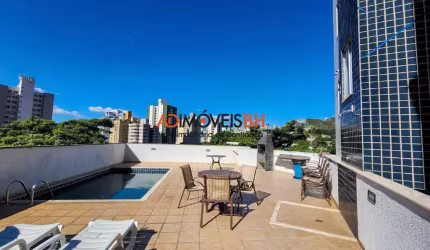 Apartamento com área de 45m², 01 quarto, varanda, 01 vaga de garagem, prédio com lazer, no Buritis