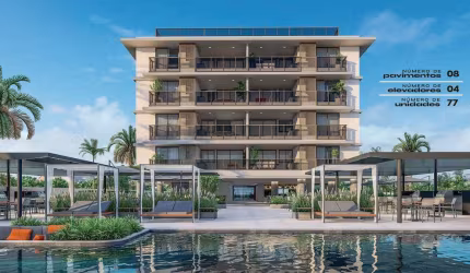 Apartamento Alto Padrão em Areia Dourada, Cabedelo/PB