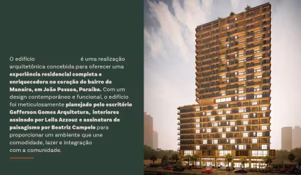 Flat em Manaíra, João Pessoa/PB