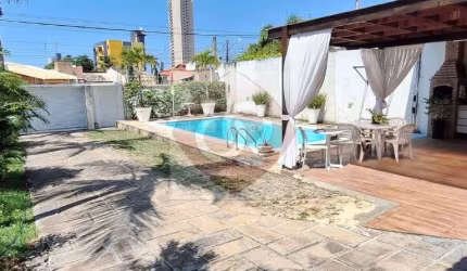 LINDA CASA EM CAPIM MACIO -Casa com 3 dormitórios e 3 suítes, à venda, 510m² terreno - por R$ 710.000,00 - Capim Macio - Natal/RN