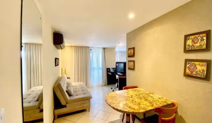 Flat com 1 dormitório, 40 m² - venda por R$ 318.000,00 ou aluguel por R$ 5.668,00/mês - Ponta Negra - Natal/RN