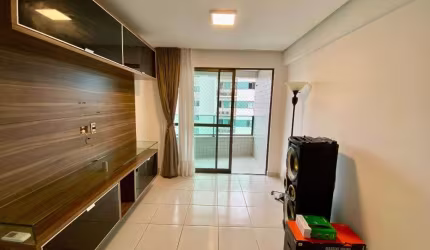 Apartamento com 3 dormitórios para alugar, 105 m² por R$ 4.500,00/mês - Capim Macio - Natal/RN