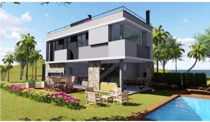Casa com 4 dormitórios à venda, 230 m² por R$ 2.500.000 - Búzios - Nísia Floresta/RN