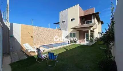 Casa com 4 dormitórios à venda, 150 m² por R$ 590.000,00 - Porto das Dunas - Aquiraz/CE