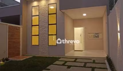 Casa com 3 dormitórios à venda, 104 m² por R$ 498.000 - Guaribas - Eusébio/Ceará