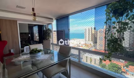 Apartamento com 4 dormitórios à venda, 180 m² por R$ 929.000,00 - Praia de Iracema - Fortaleza/CE