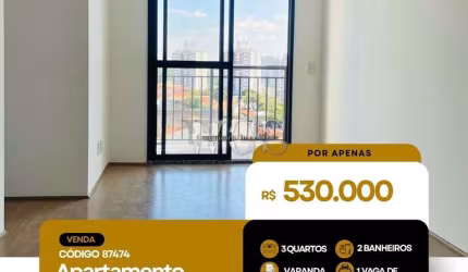 Apartamento à venda de 3 dormitórios em Interlagos - Zona Sul - SP