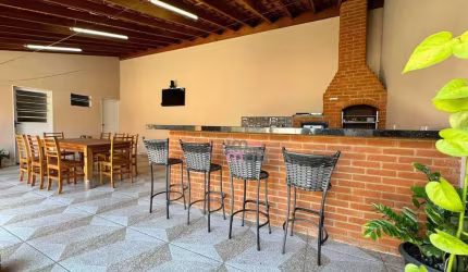 Casa térrea com área gourmet à venda, 149 m² por R$ 590.000 - Vila Bessy - Piracicaba/SP