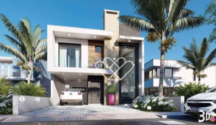 Espaço e Luxo Combinados: Sobrado de 160m² com 3 Dormitórios e Amenidades Premium no Residencial Vale das Cerejeiras