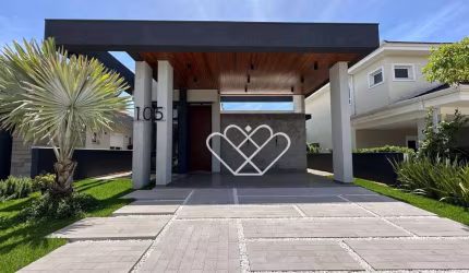 Refinamento e Luz: Casa Térrea de 181m² com Design Contemporâneo no Alphaville - Um Oasis de Sofisticação