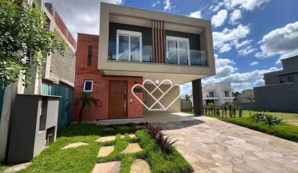 Luxuoso Sobrado de 3 Dormitórios em Condomínio Cyrela, Gravataí - Brum Imob