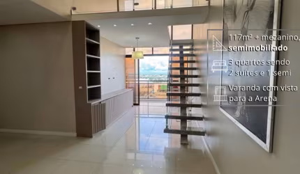 THIAGO DE MELLO | Cobertura, 3 quartos, com modulados e ares | R$ 1.050.000,00
