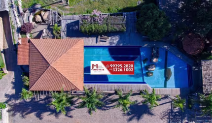 Sitio de 43 mil metros ideal para eventos, pousadas com chalés e casa principal