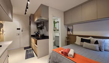 Apartamento 1 Quarto à venda no bairro Centro | Curitiba