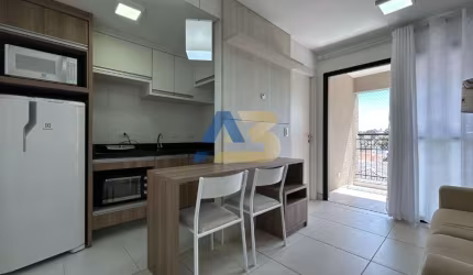 Studio Mobiliado com Varanda à venda no Centro de Curitiba