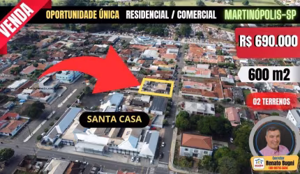 Casa para Venda em Martinópolis, Centro, 6 dormitórios, 3 banheiros, 4 vagas