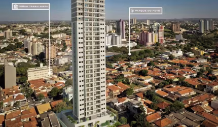 Apartamento para Venda em Presidente Prudente, Jardim Paulistano, 2 dormitórios, 1 suíte