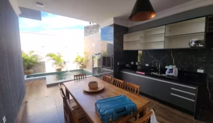 Casa para Venda em Presidente Prudente, Jardim Iguaçu, 3 dormitórios, 1 suíte, 3 banheiros, 2 vagas