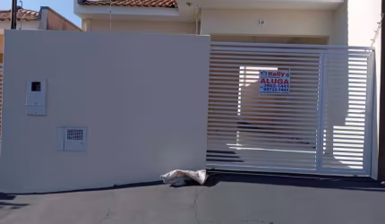 Casa para Locação em Presidente Prudente, Parque Residencial Servantes II, 2 dormitórios, 1 suíte, 2 banheiros, 1 vaga