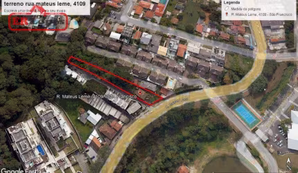 Terreno à venda, 1320 m² por R$ 2.100.000,00 - São Lourenço - Curitiba/PR
